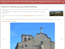 Tablet Screenshot of cottance.com